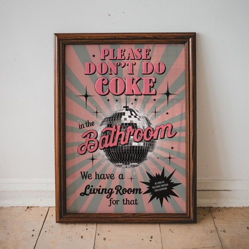 Please don coke in the - coke,