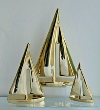 Nautical Brass Sailing Yacht