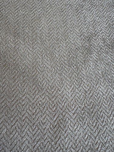 Grey textured chenille curtain - grey,