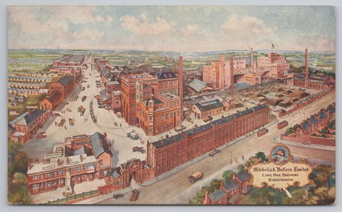 Postcard mitchells butlers - postcard,