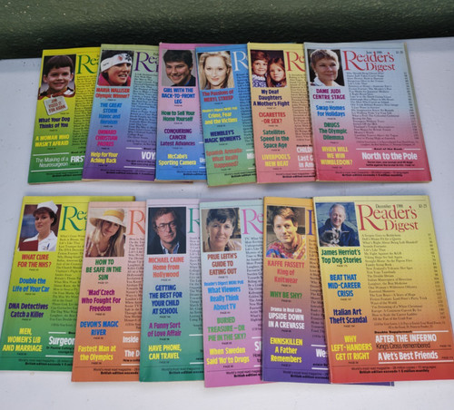 Readers digest magazines 1988 - digest,