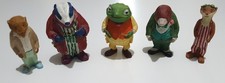 The Wind in the Willows collection figures - Toad, Badger, Otter, Ratty, Mole