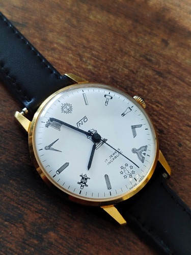 Vintage uno masonic - 17, jewels