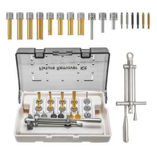 Dental fixture remover kit - dental,