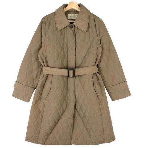 Burberry tan brown belted - brown,