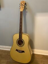 Jack & Danny left-handed acoustic guitar with soft case