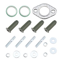 1 Set Metal Exhaust Studs Nuts Gasket Kit for Scooters Moped Go Karts Engine