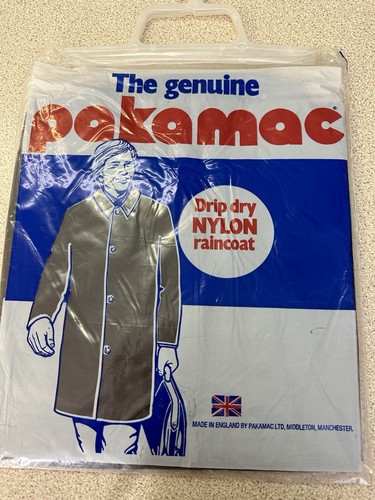 Vintage noisy nylon raincoat - noisy,