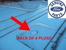FORD TRANSIT MK8 14+ ROOF RACK HOLE GROMMET PLUG BUNGS - GENUINE FORD - 4 pack