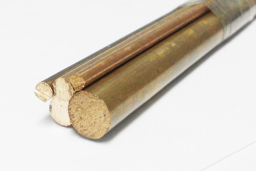 Phosphor bronze round pack - pack, 6"