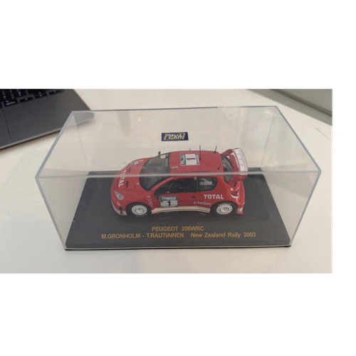 Peugeot 206 wrc diecast - peugeot, rally