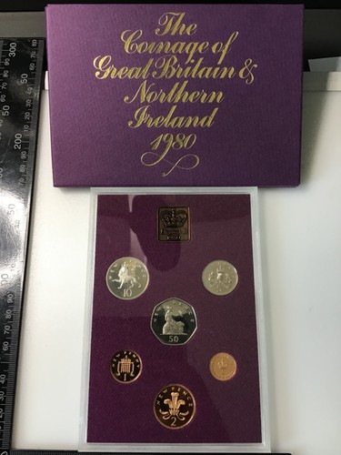 1980 proof coin set - proof,