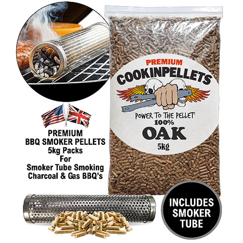 Premium bbq smoker pellets 5kg - pellets,