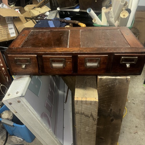 Vintage antique drawer - drawer, card