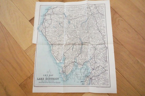Lms lake district railway - lms, map