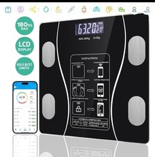 Smart Scales for Body Weight Body Fat, Bluetooth Body Fat Digital Scale with APP
