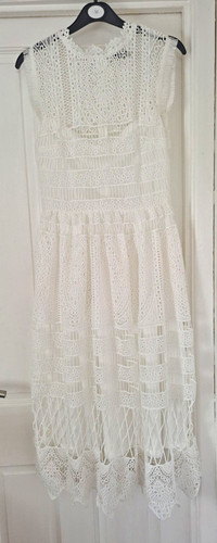 Boohoo white crochet lace - boohoo,