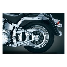 Küryakyn Frame Cover Boomerang Chrome for Harley-Davidson Softail 08-17