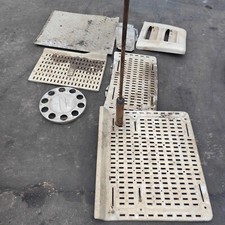 2016 DAF XF 510 EURO 6 TRUCK FULL SET OF REAR CAT WALK METAL PLATES