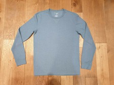 SONOMA Men's Long Sleeve Blue Cotton T-shirt size M