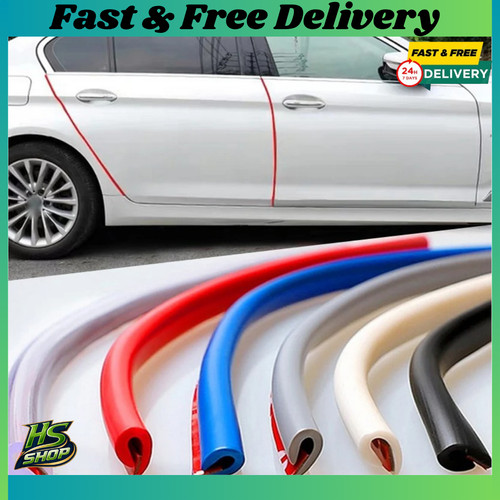 Car door edge scratch - car,