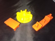 Vintage Seesaw Roundabout & Picnic Table Fisherprice? Mattel? 1970s?Playground