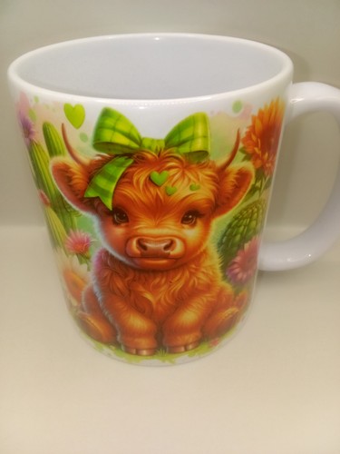 Cute highland cow mug - cute,