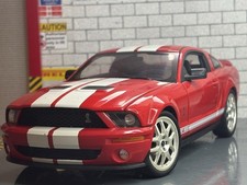 1:18 *RARE* HOT WHEELS 2007 SHELBY MUSTANG GT500 (Red) Model Car Ford!