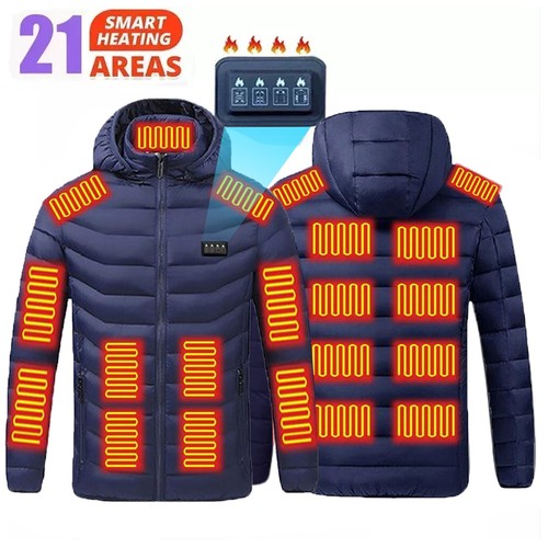 Areas heated jacket - 21, usb