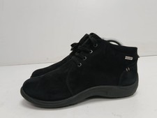 Rohde Ladies Black Suede Ankle