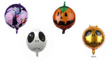 Jack Skellington Face Pumpkin Halloween Round 18” Foil Balloon Kids Party Decor