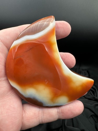 Crystal moon carnelian - crystal,