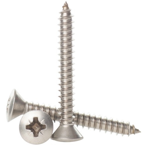 No4 a2 stainless pozi - no4,6,7,8,10,
