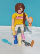 PLAYMOBIL LOT AND HAIRDRESSER