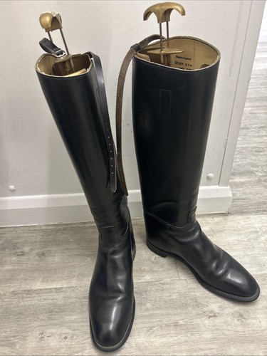 Hawkins vintage black leather - black,