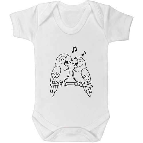 Singing parrots baby grows - 'singing, /
