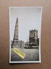 OLD PHOTO SQUARE BUILDING MONUMENT SCAFFOLDING RESTORATION CHURCH PS 290