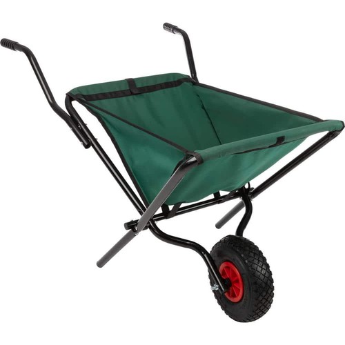 Folding garden wheelbarrow - garden,