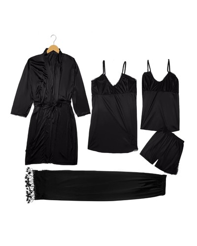 Royal bridal silk 5pcs - royal,