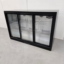 Triple Bottle Fridge 300L Glass Display Back Bar Chiller Sterling Pro SP3HC-BS