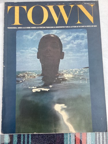 Rare vintage town magazine - vintage,
