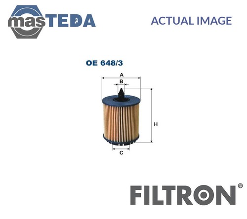 Oe648 engine oil - oe648/3, filter