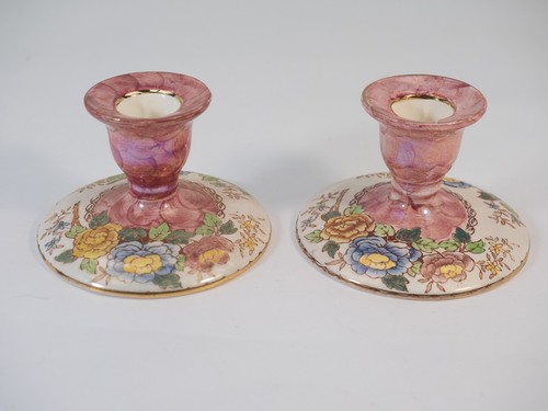 Vintage maling ware - ware, peony