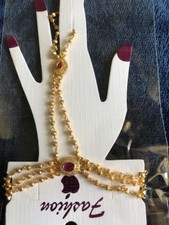 Indian Haath Phool Gold Plated