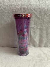 Disney castle drink tumbler - disney,