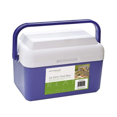 Litre blue cool box - 22,