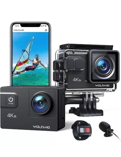 Wolfang action camera 60fps - camera, 4k