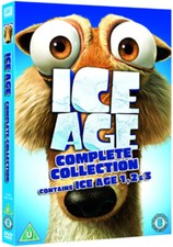 Ice Age 1-3 DVD (2009) Chris Wedge, Saldanha (DIR) cert U 3 discs Amazing Value