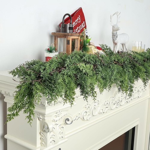 9ft christmas garland - christmas, xmas