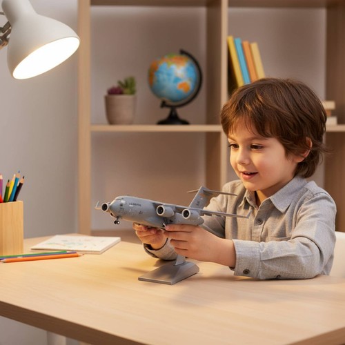 Die cast airplane - die-cast, c-17